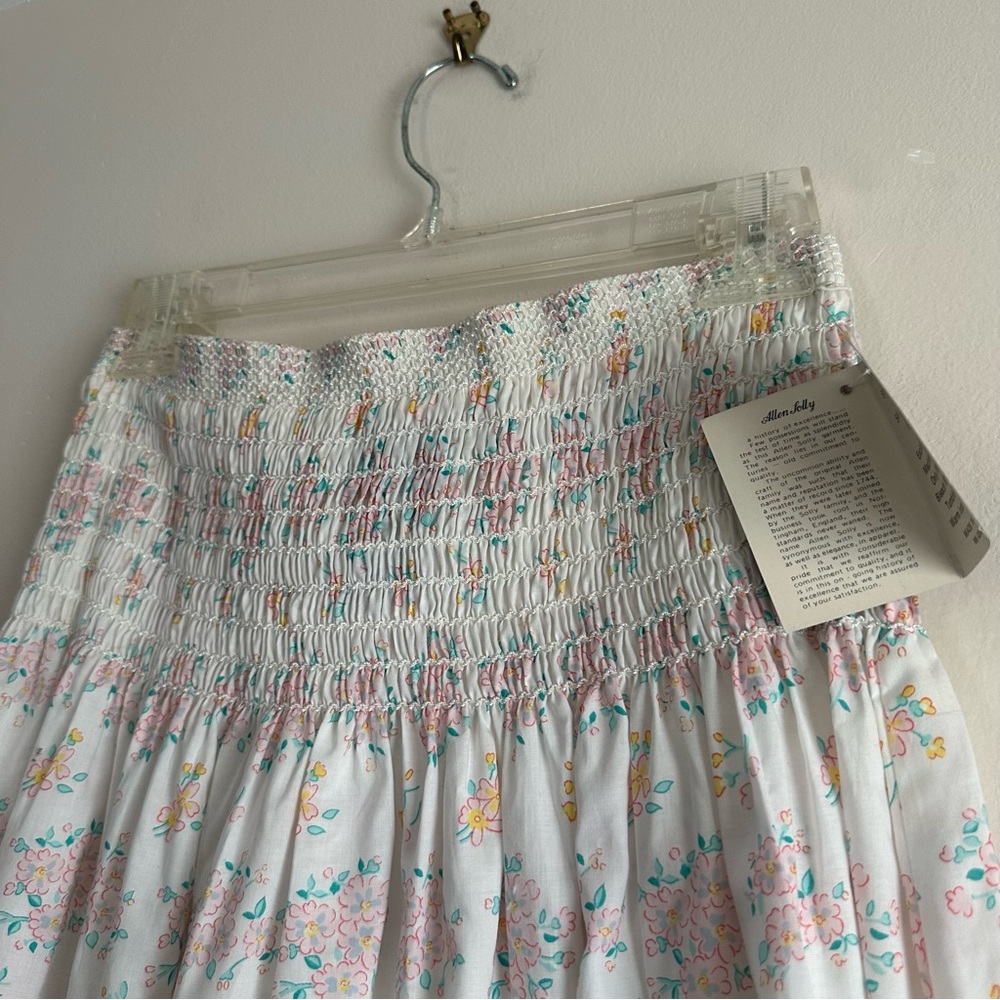 Vintage Allen Solly‎ Floral Dainty Midi Skirt - Picture 5 of 6